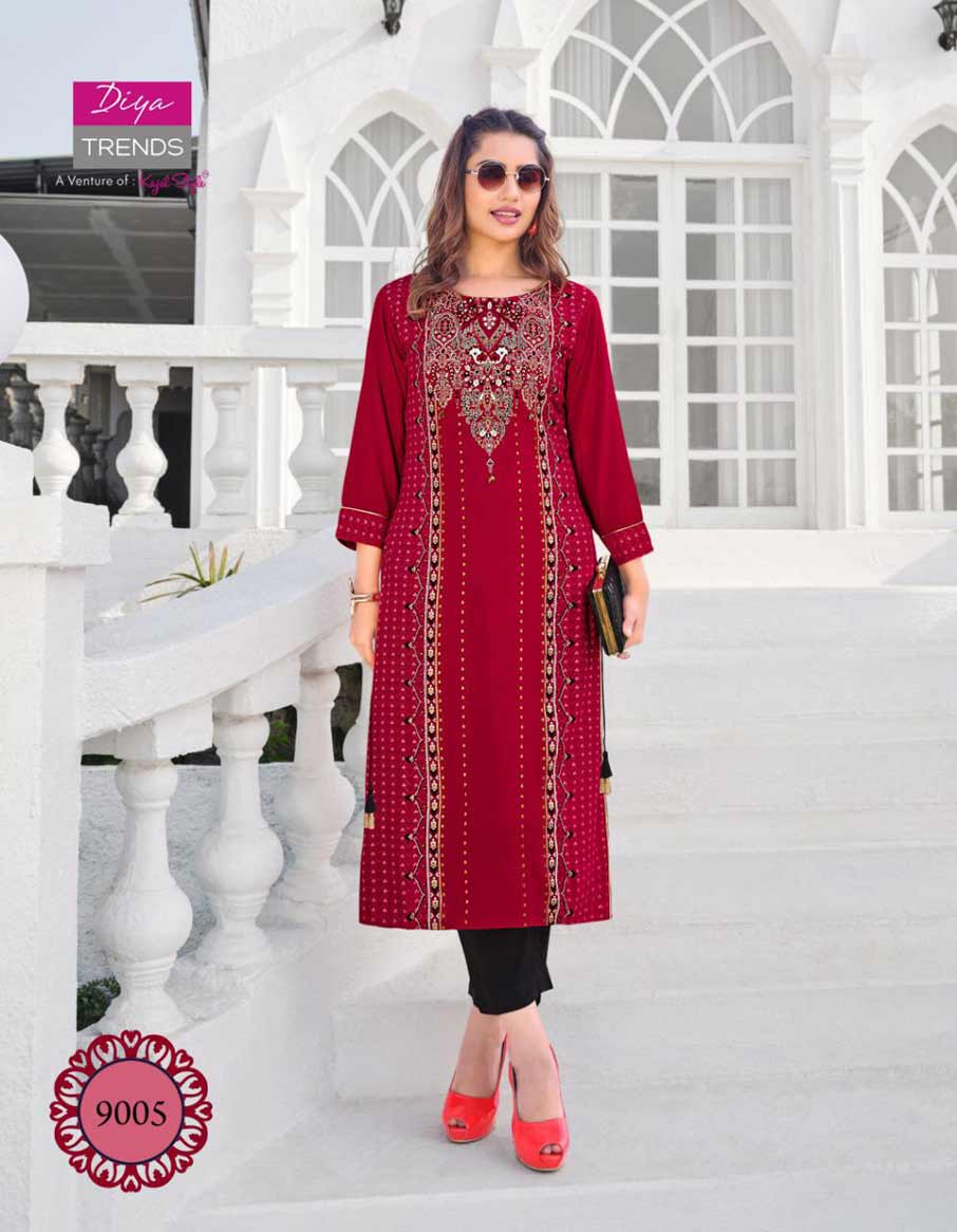 Gardencity Vol-9 Heavy Rayon Kurti Catalogue Gardencity Vol-9 Heavy Rayon Kurti Catalogue
